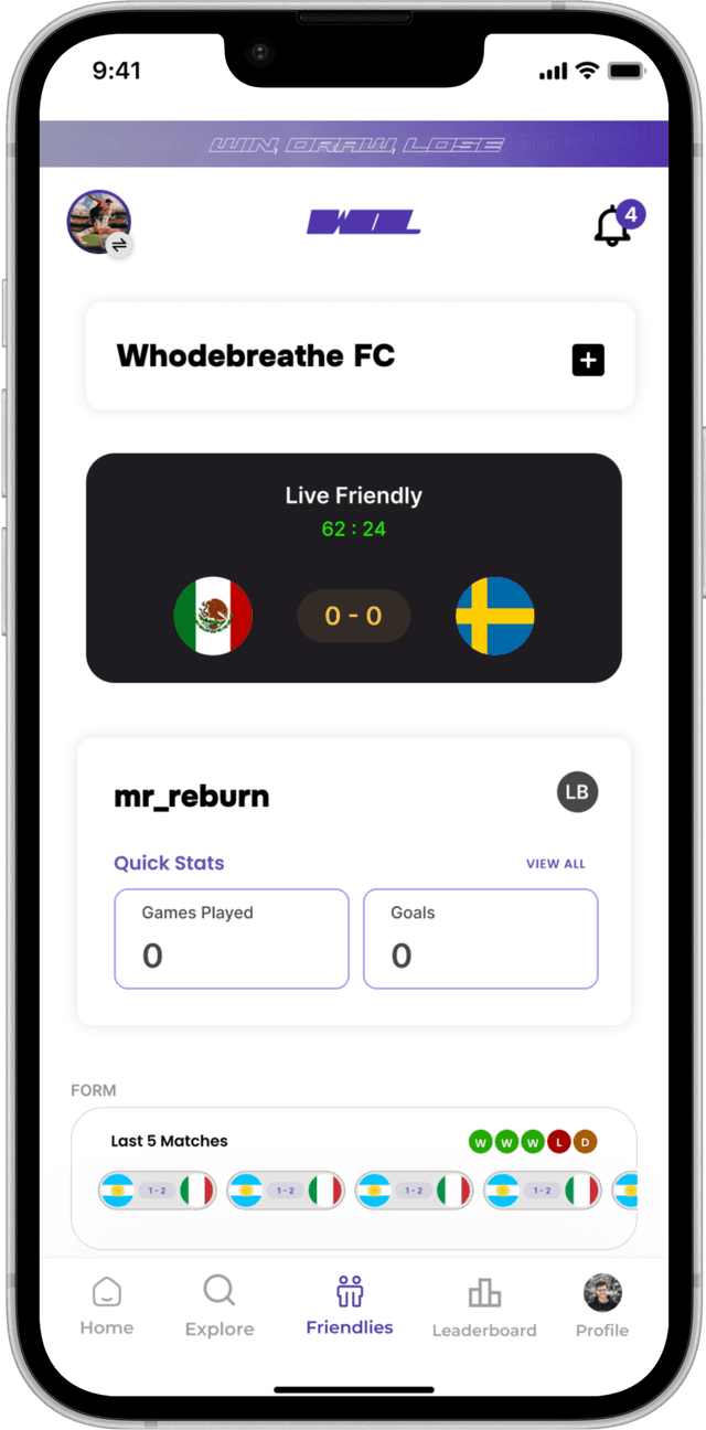 Live Match Tracking